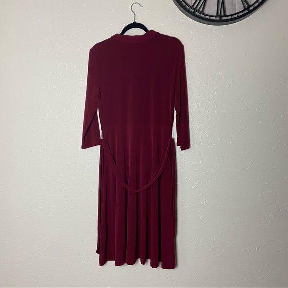 Charter club 3/4 sleeve midi dress - Picture 4 of 4